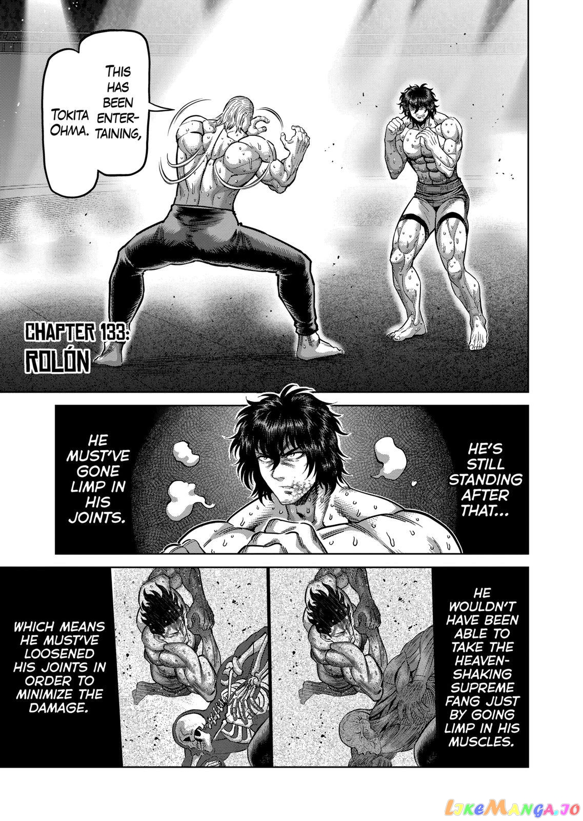 Kengan Omega Chapter 133 image 01